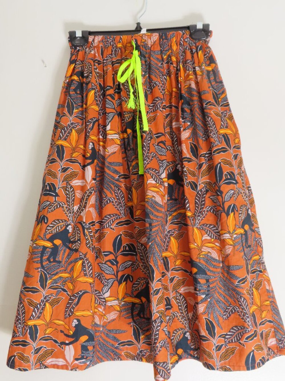 Corey Lynn Calter Monkey Print Skirt Size XS